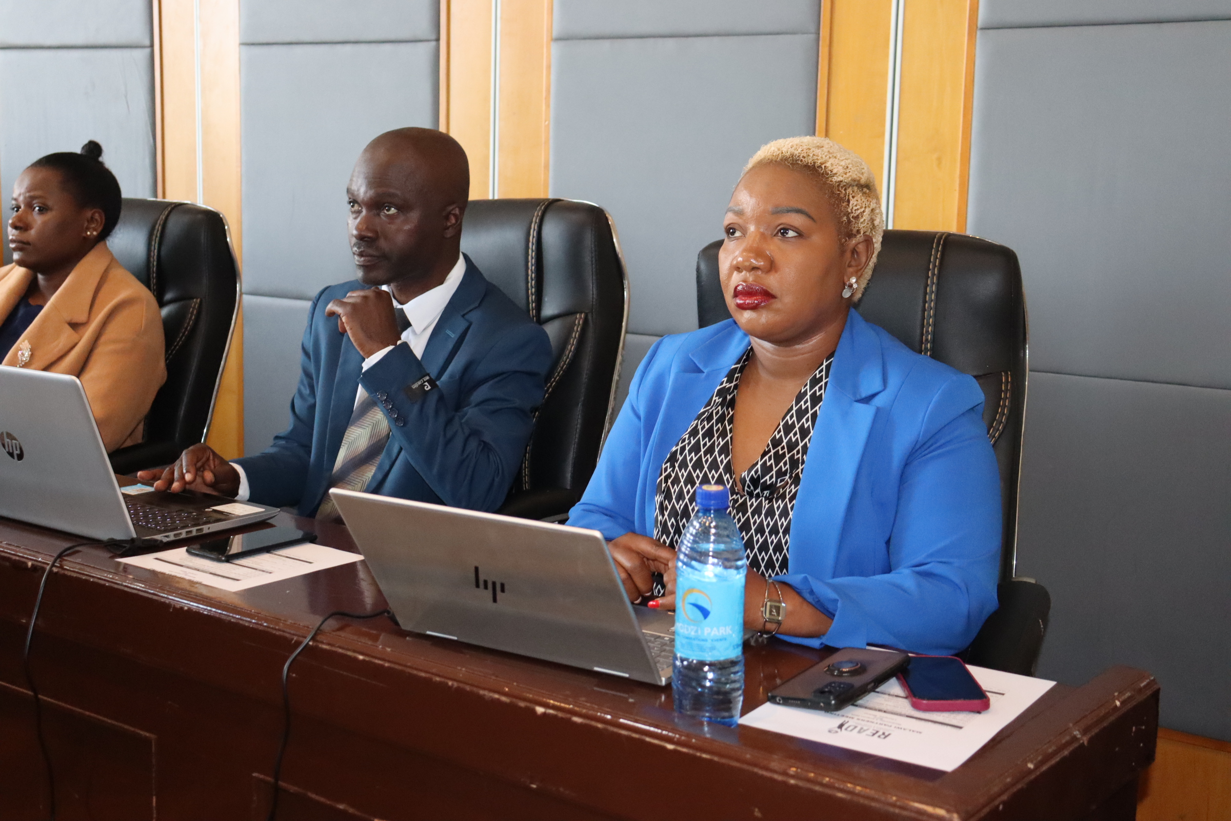 Government officials at READY+ meeting